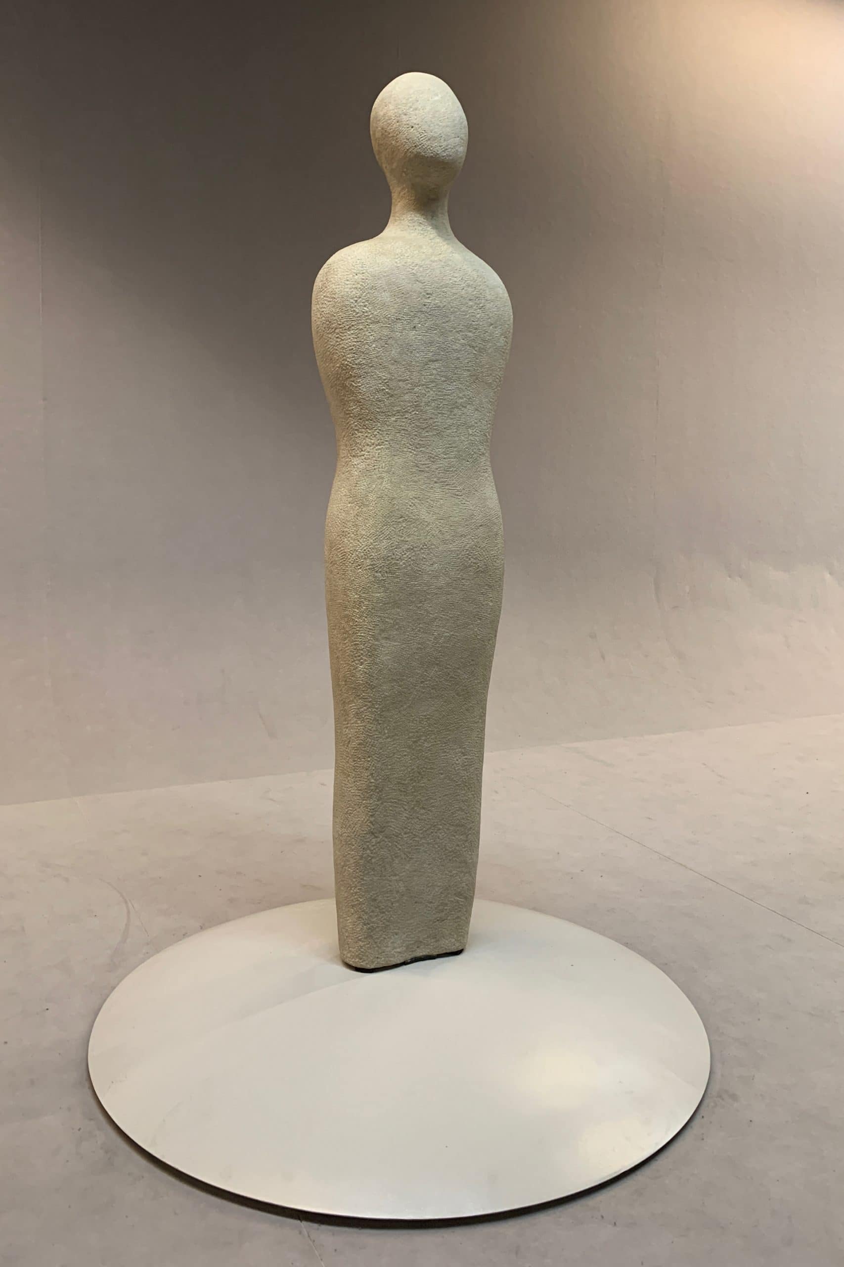 Matteo Brioni's fine-grained clay finishing plaster TerraVista Smooth Cannella and Cipria colors applied on walls for DAWN Three Days od Design exhibition, 2019, Copenhagen by Spatial Code and Linda Weimann