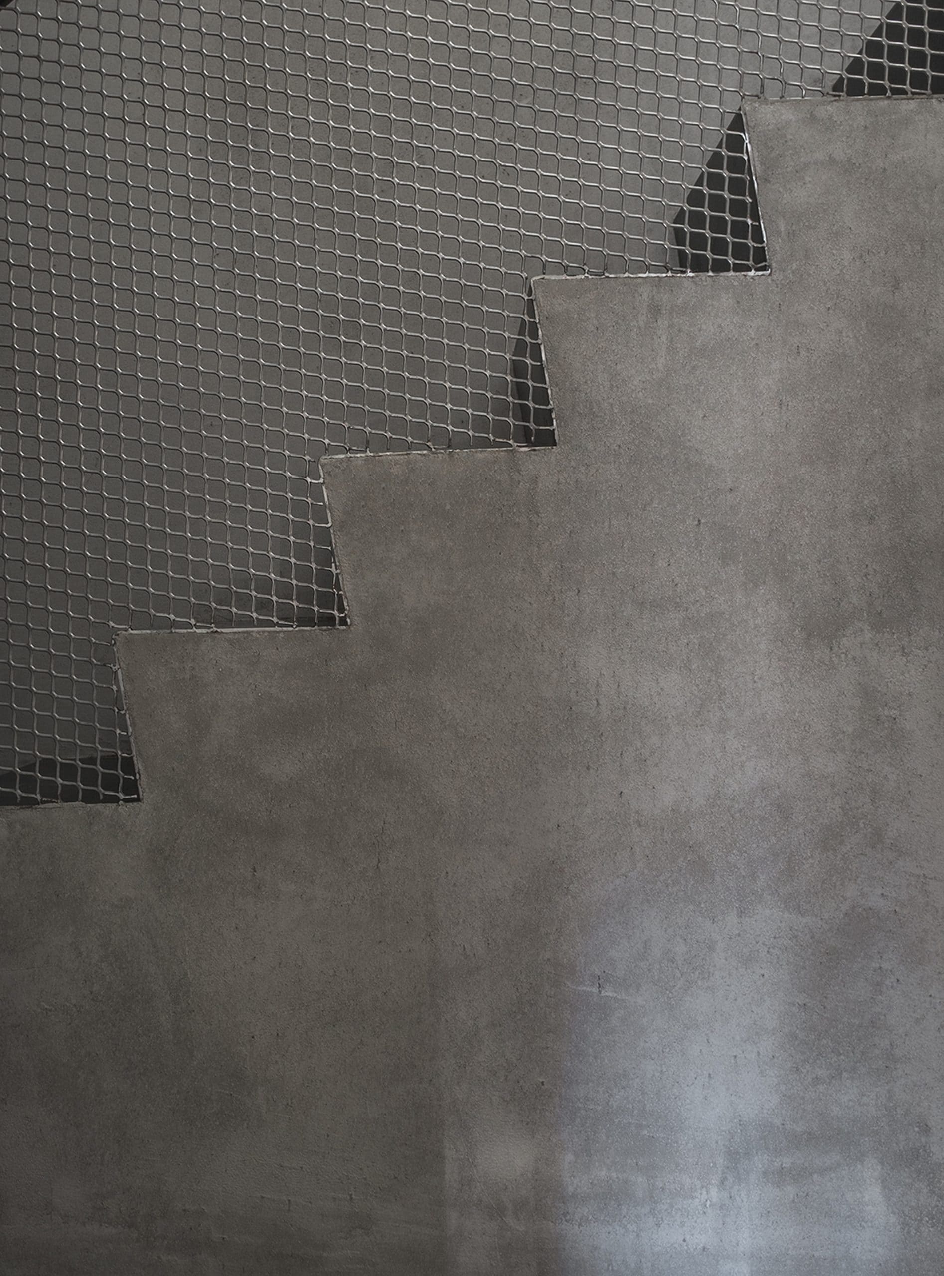 Domus Ru apartment in Rome by MORQ, made with MultiTerra Wabi Sale Grigio, photo by Giulio Aristide