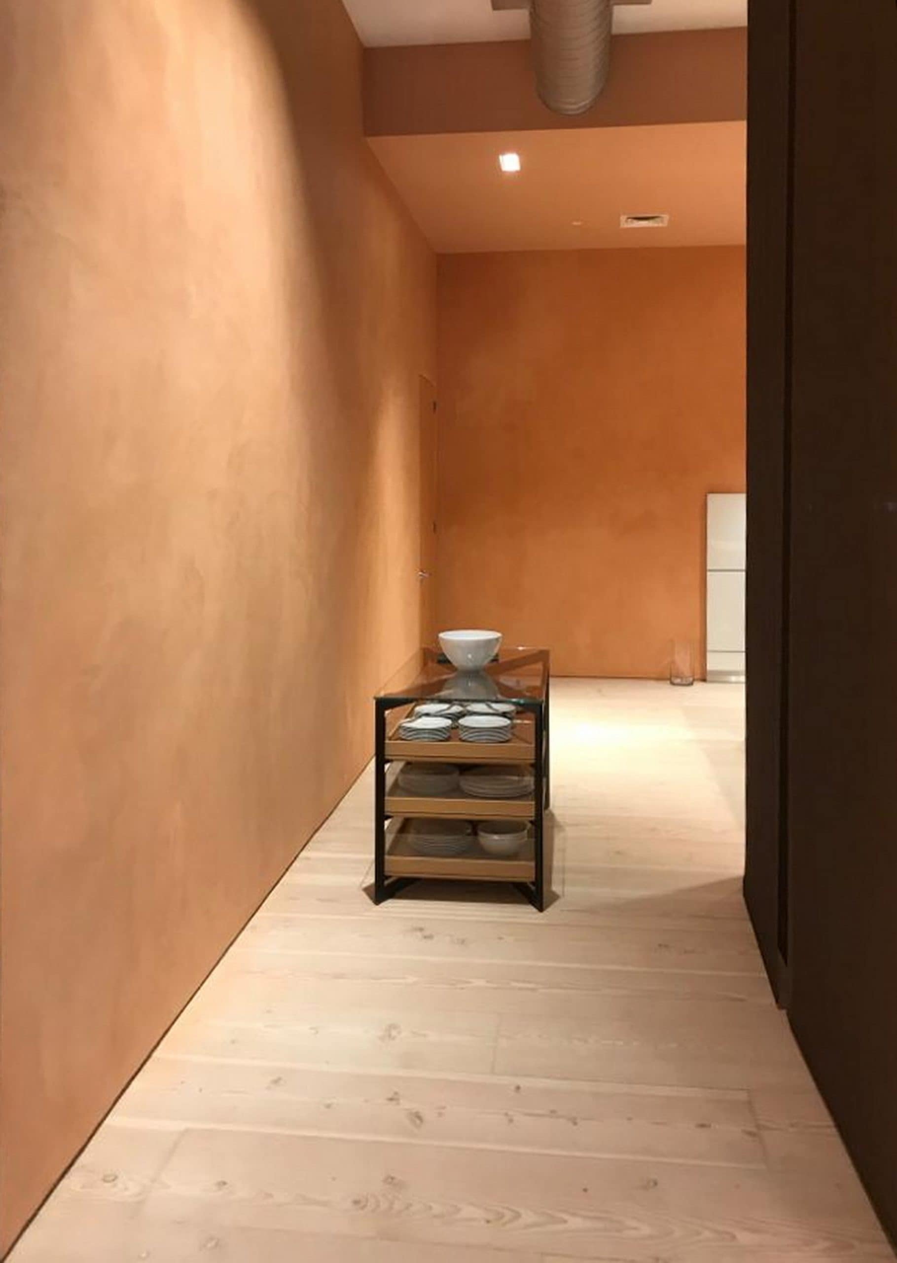 Showroom Bulthaup New York by Bulthaup Corporate Architecture, made with TerraCalix Smooth Custom