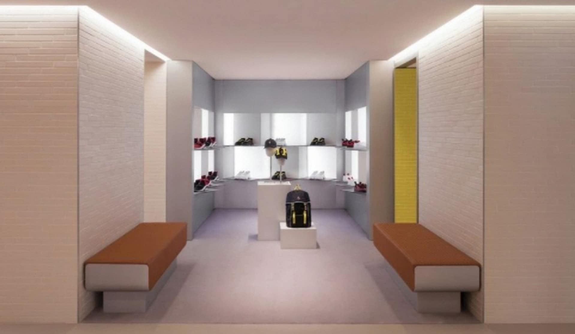 Ferrari flagship store in Milan by Sybarite, made with TerraVista Smooth Custom