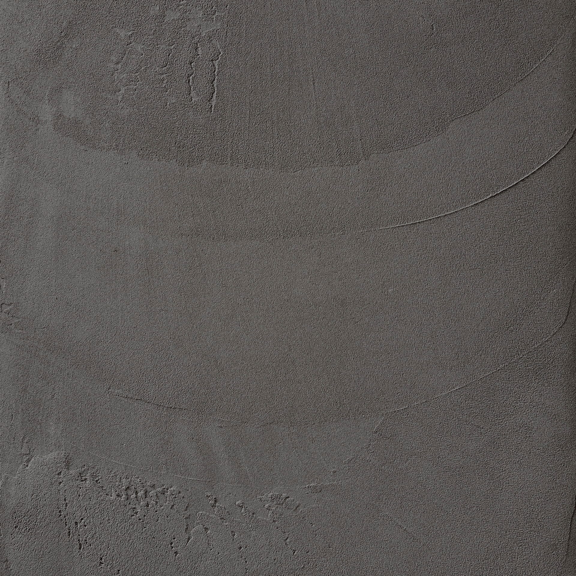 Fine-grained clay plaster TerraVista Smooth Pepe Nero, black pepper color, produced by Matteo Brioni