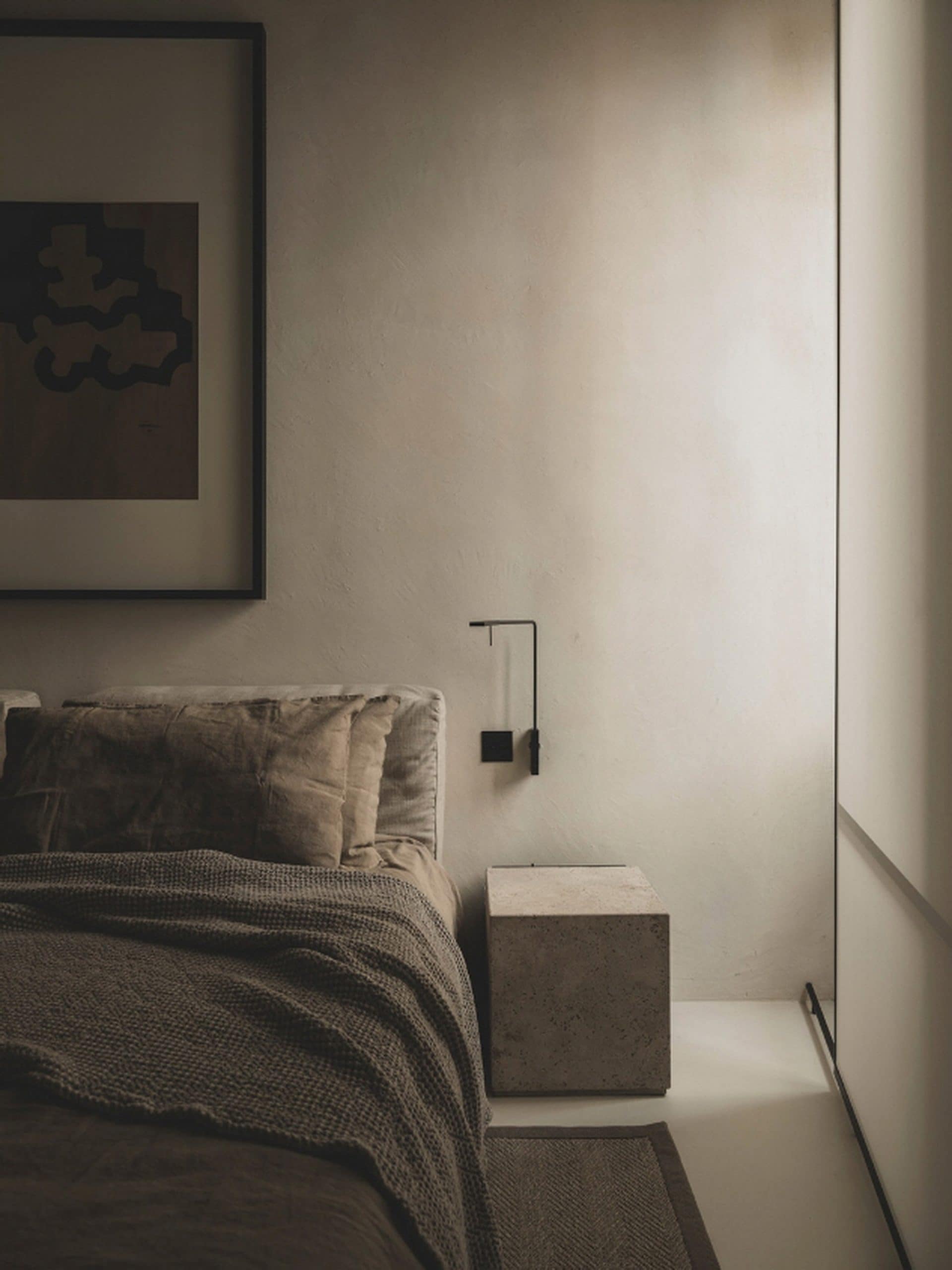 Hotel Scenario in Rome by MORQ made with TerraCalix Smooth Polvere, photo by Giulio Aristide